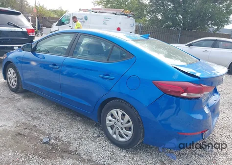 2017 Hyundai Elantra Se из США, поврежденный, VIN KMHD74LF8HU124053